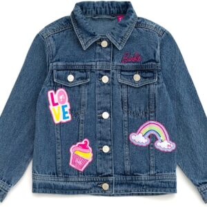 Barbie Girls Denim Jacket Little Kid to Big Kid Sizes (4-14-16)